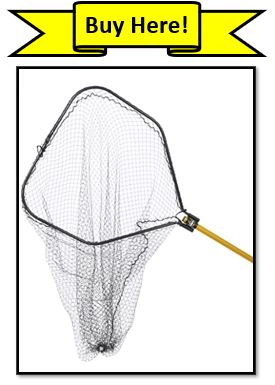 The Frabill Power Stow Knotless Fishing Net