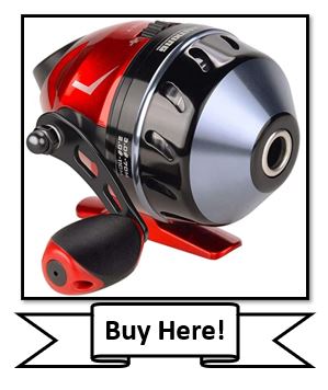 The KastKing Cadet Spincast Fishing Reel - Blazer Red